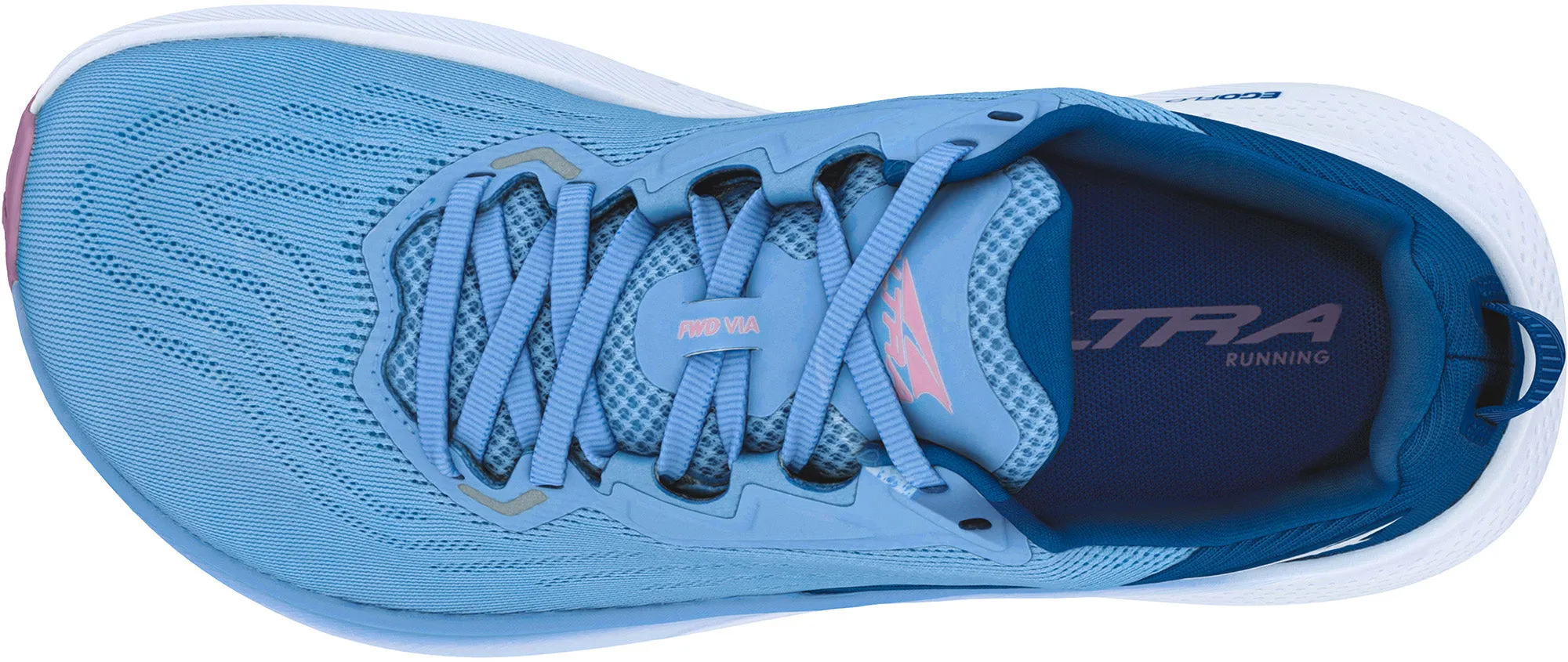 Altra FWD VIA Womens Running Shoes - Blue Womens Performance Shoes