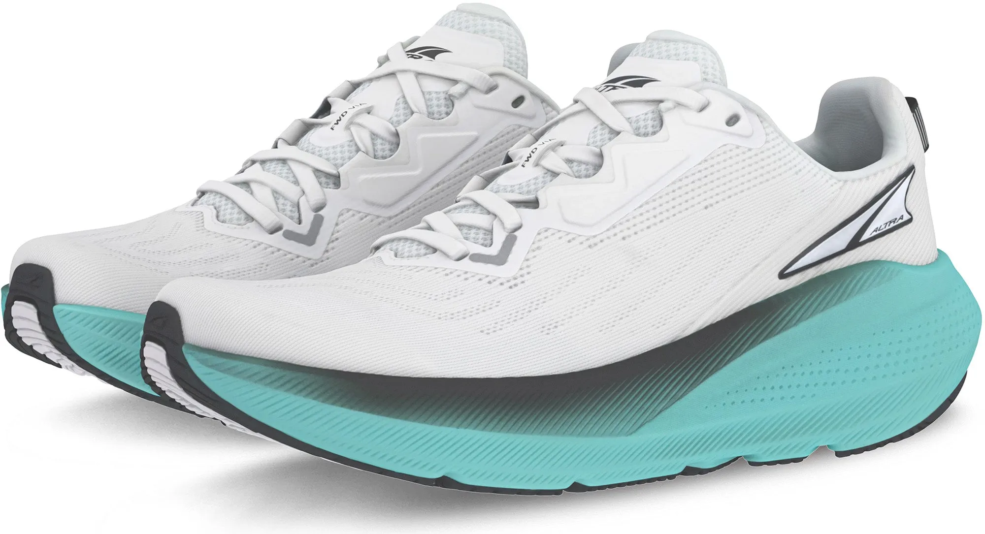 Altra FWD VIA Womens Running Shoes - White Womens Performance Shoes