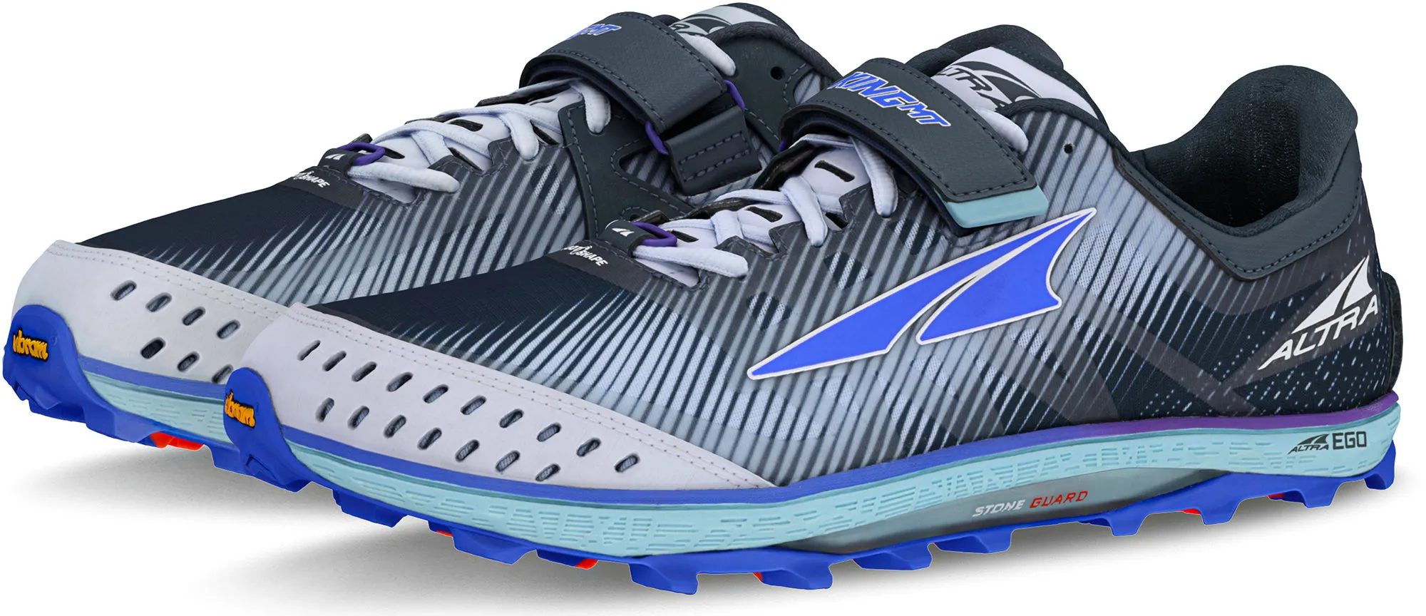 Altra King MT Mens Trail Running Shoes - Blue Mens Trail Trainers