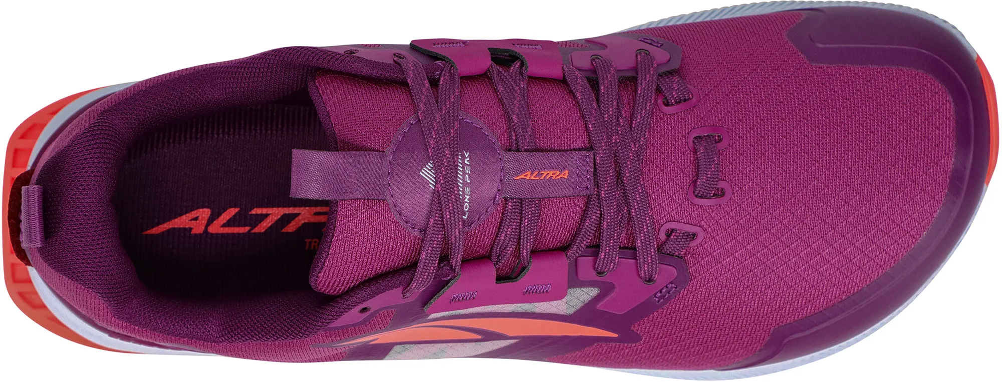 Altra Lone Peak 7 Womens Trail Running Shoes - Purple Womens Performance Shoes
