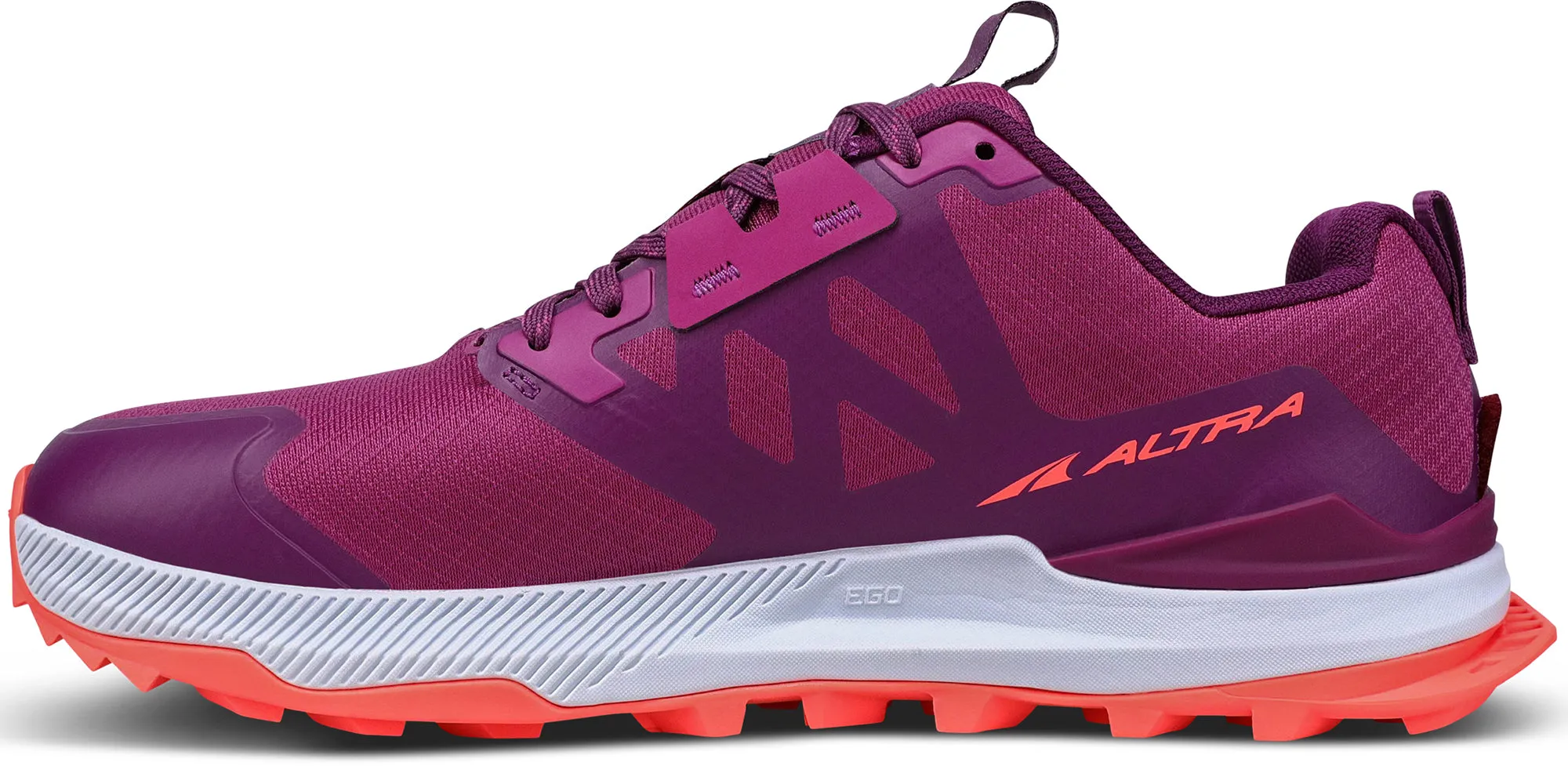 Altra Lone Peak 7 Womens Trail Running Shoes - Purple Womens Performance Shoes