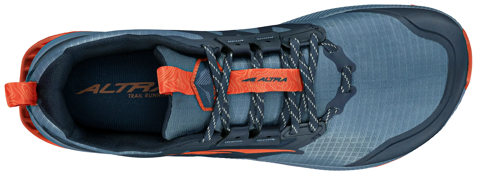 Altra Lone Peak 8 Mens Trail Running Shoes - Blue Mens Trail Trainers