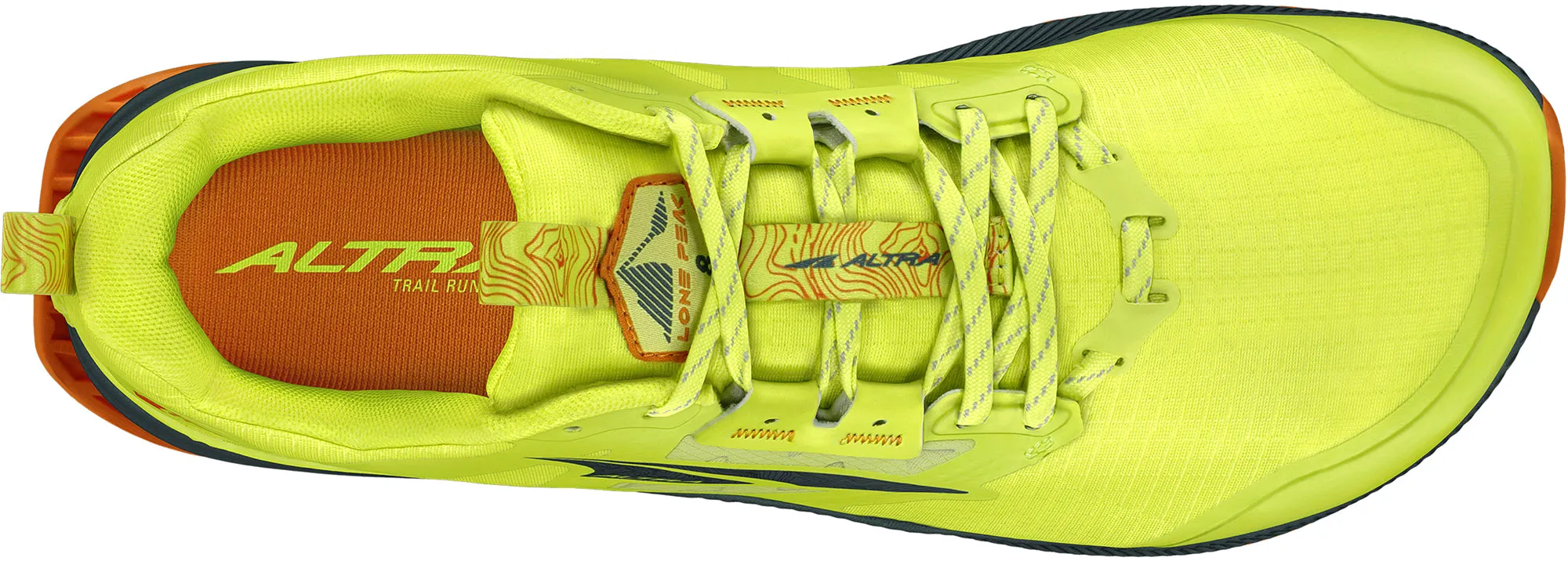 Altra Lone Peak 8 Mens Trail Running Shoes - Yellow Mens Trail Trainers
