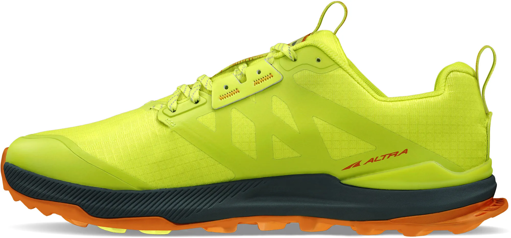 Altra Lone Peak 8 Mens Trail Running Shoes - Yellow Mens Trail Trainers