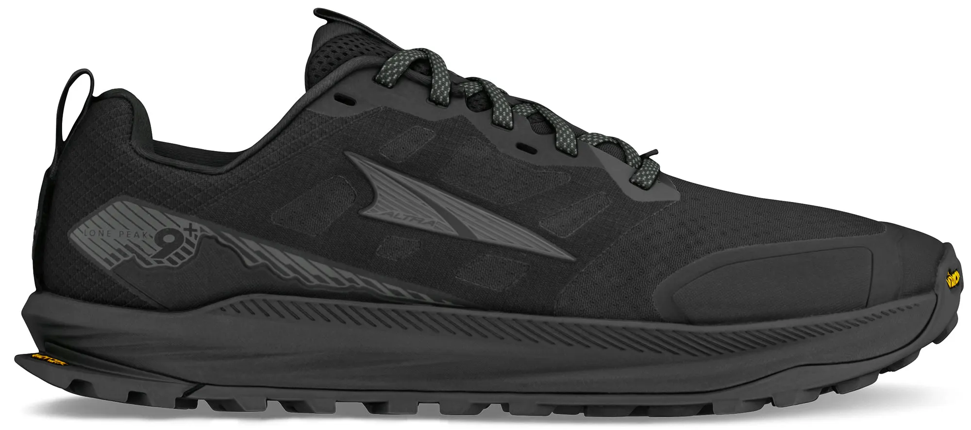 Altra Lone Peak 9  Mens Trail Running Shoes - Black Altra men's shoe styles
