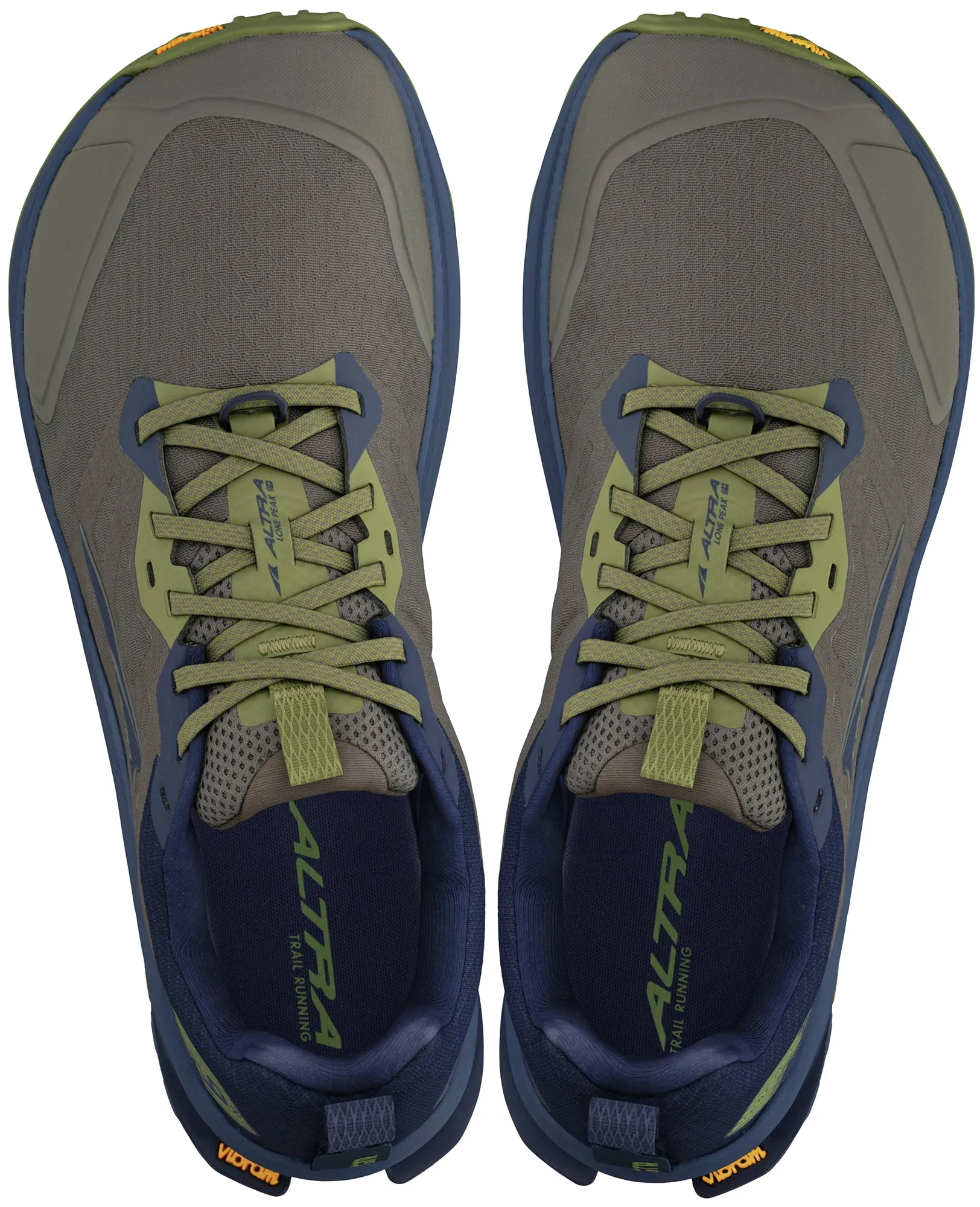 Altra Lone Peak 9  Mens Trail Running Shoes - Green Mens Trail Trainers