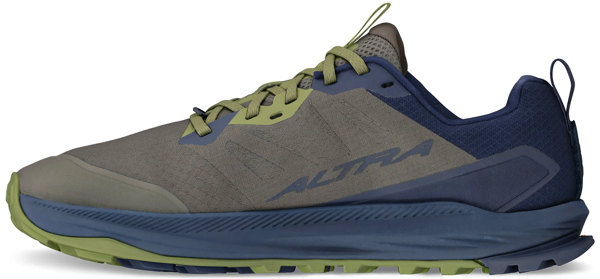 Altra Lone Peak 9  Mens Trail Running Shoes - Green Mens Trail Trainers