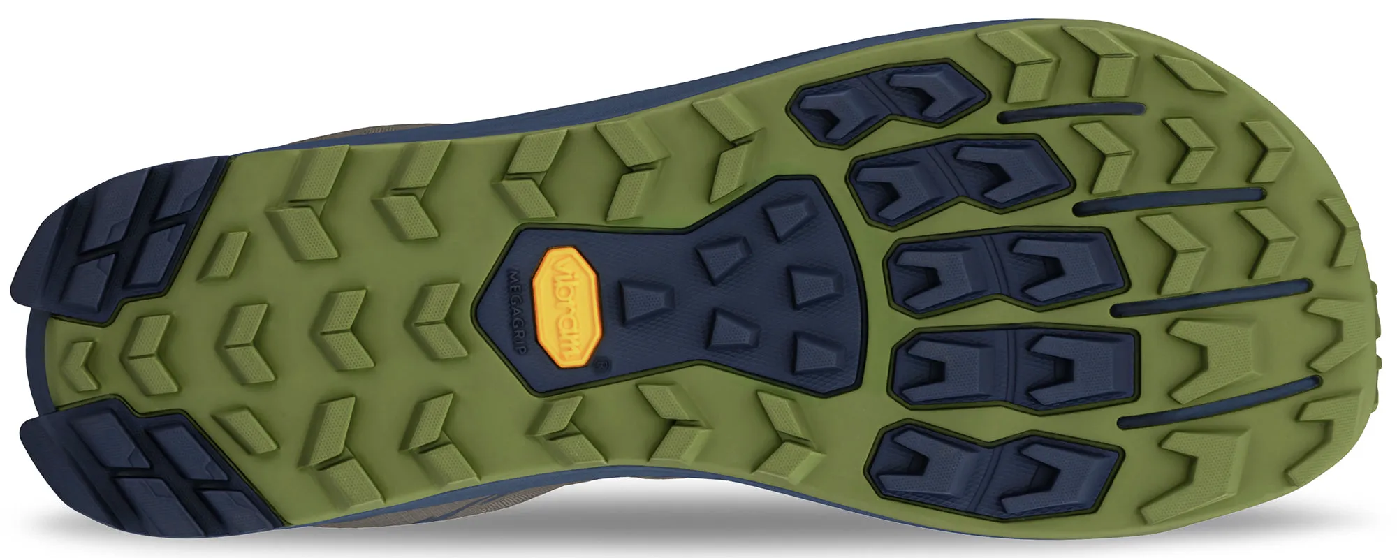 Altra Lone Peak 9  Mens Trail Running Shoes - Green Mens Trail Trainers