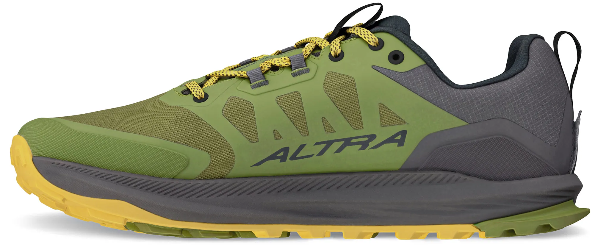 Altra Lone Peak 9 Waterproof Mens Trail Running Shoes - Green Mens Trail Trainers