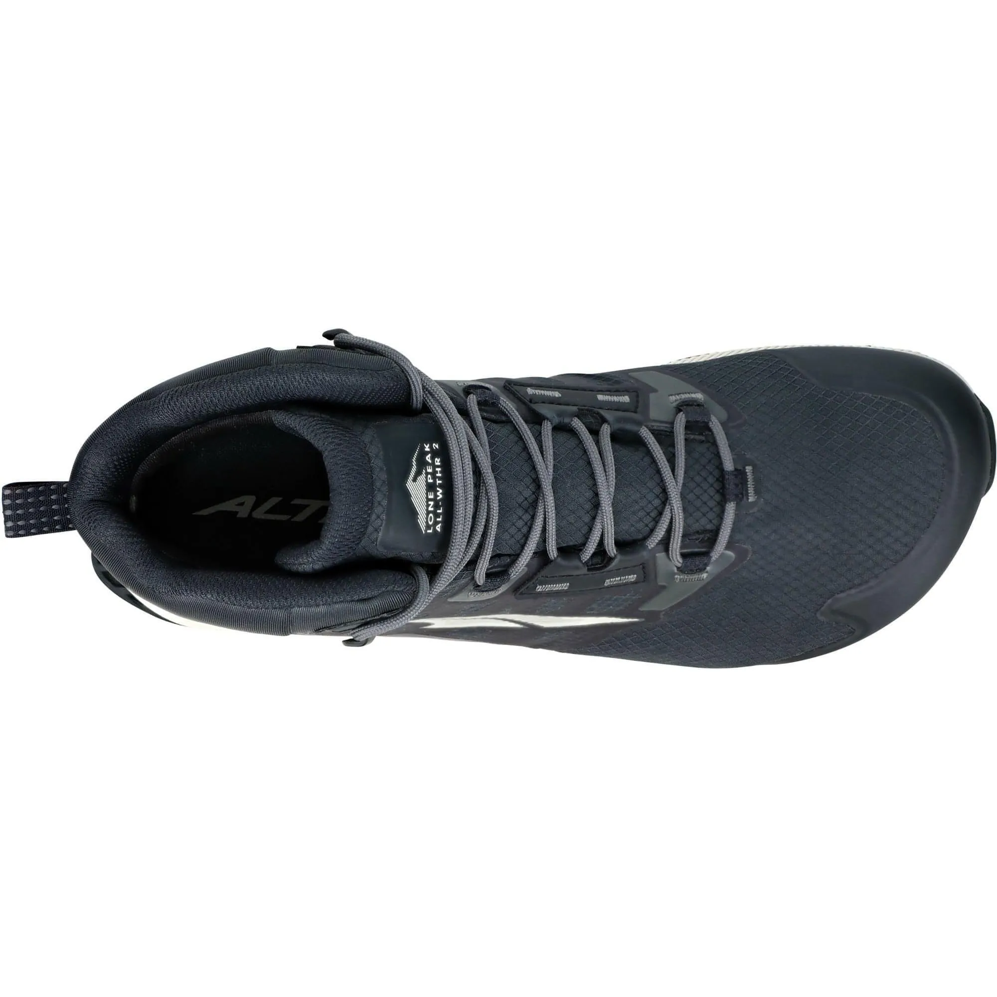 Altra Lone Peak All Weather 2 Mid Mens Walking Boots - Black Mens Trail Trainers