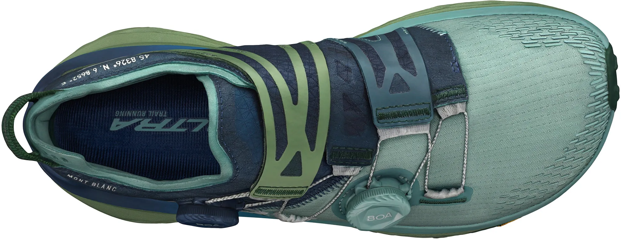 Altra Mont Blanc BOA Mens Trail Running Shoes - Blue Mens Trail Trainers