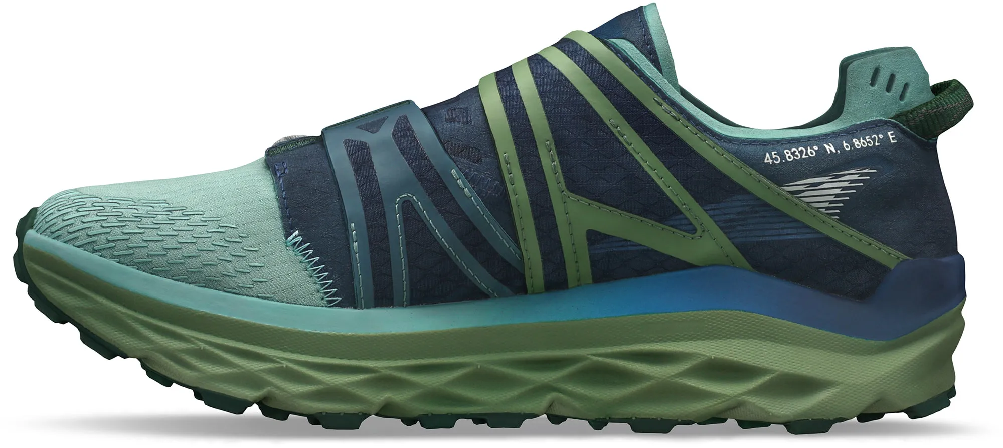 Altra Mont Blanc BOA Mens Trail Running Shoes - Blue Mens Trail Trainers