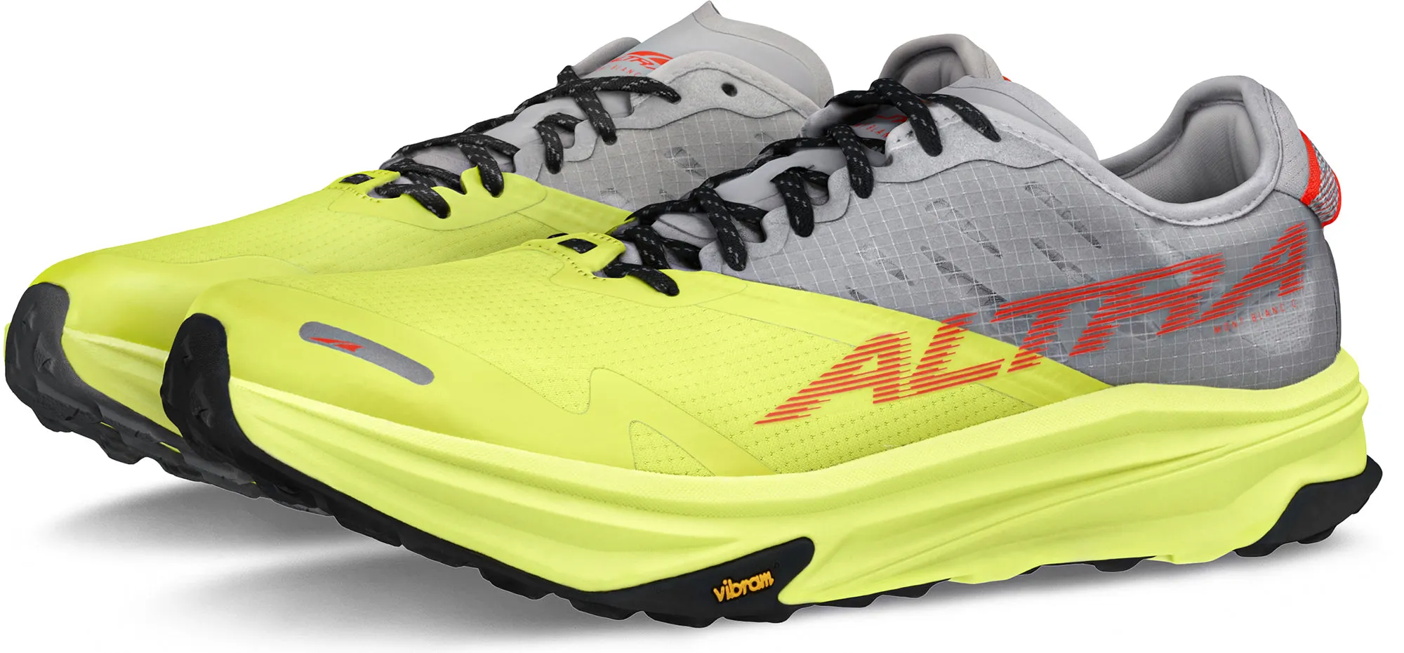 Altra Mont Blanc Carbon Mens Trail Running Shoes - Grey Mens Trail Trainers