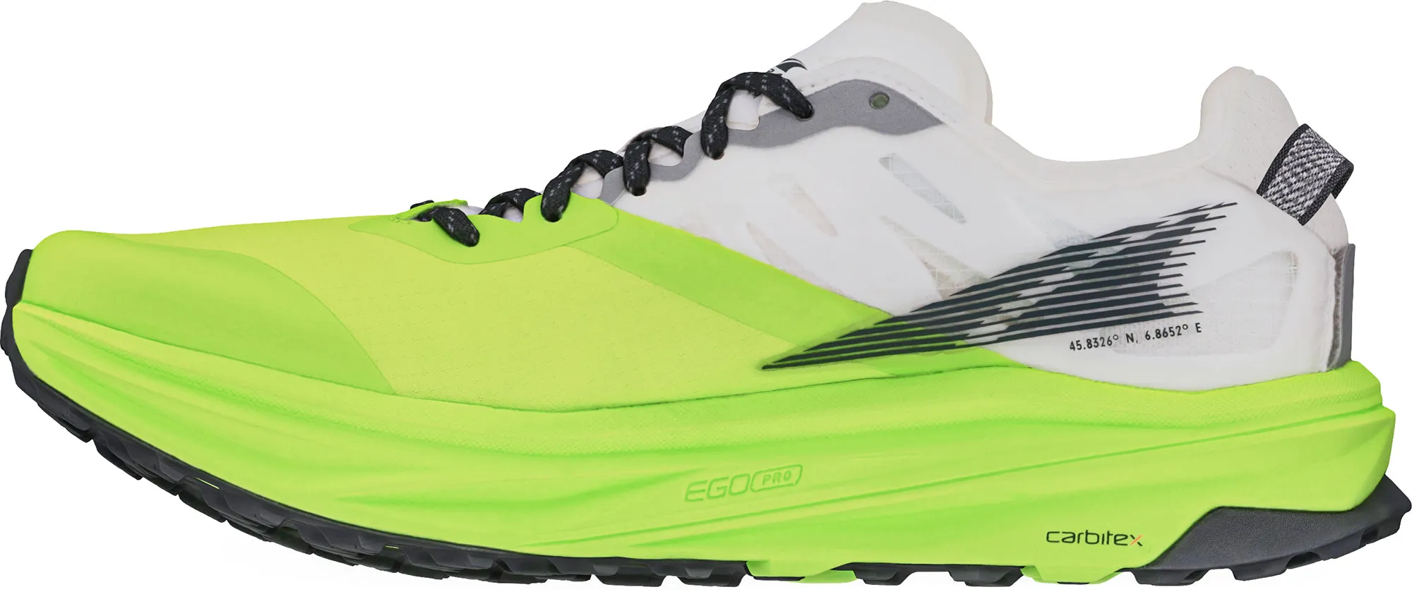 Altra Mont Blanc Carbon Mens Trail Running Shoes - White Mens Trail Trainers