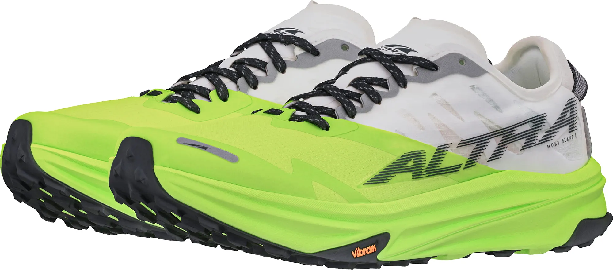 Altra Mont Blanc Carbon Mens Trail Running Shoes - White Mens Trail Trainers