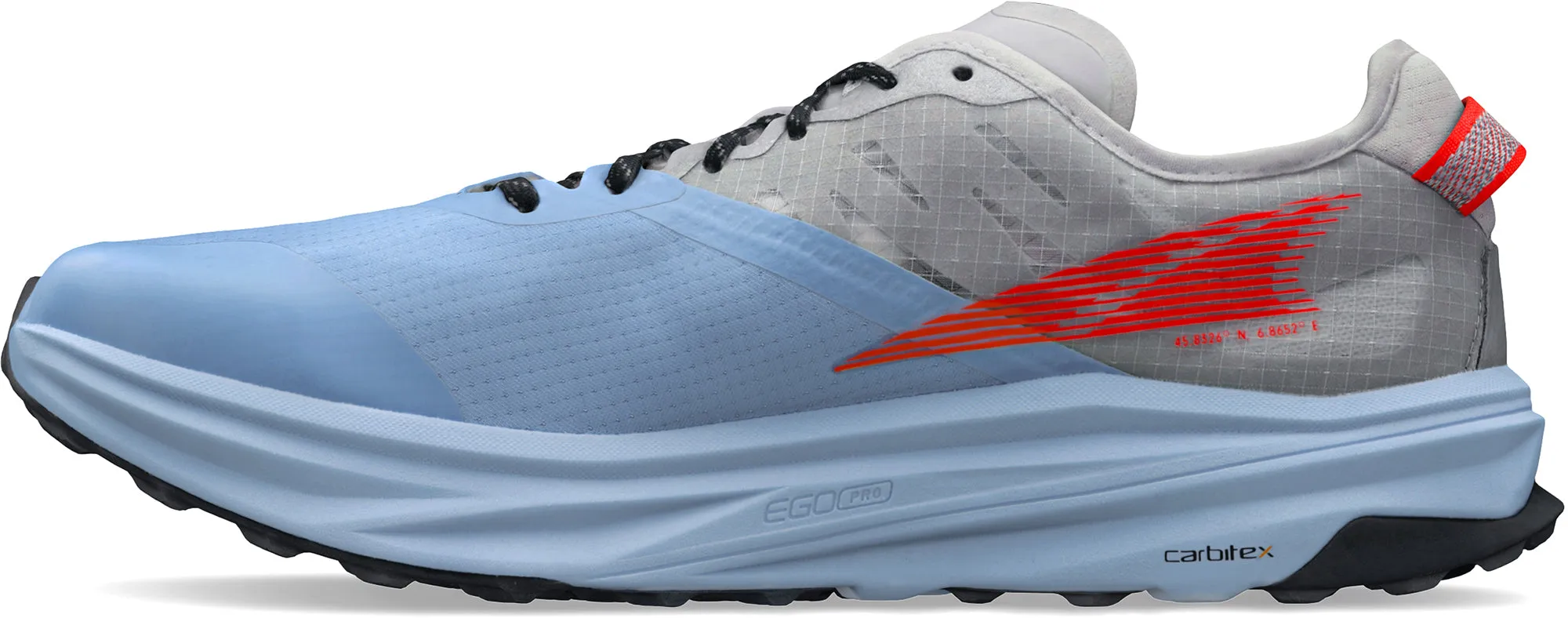 Altra Mont Blanc Carbon Womens Trail Running Shoes - Grey Womens Performance Shoes