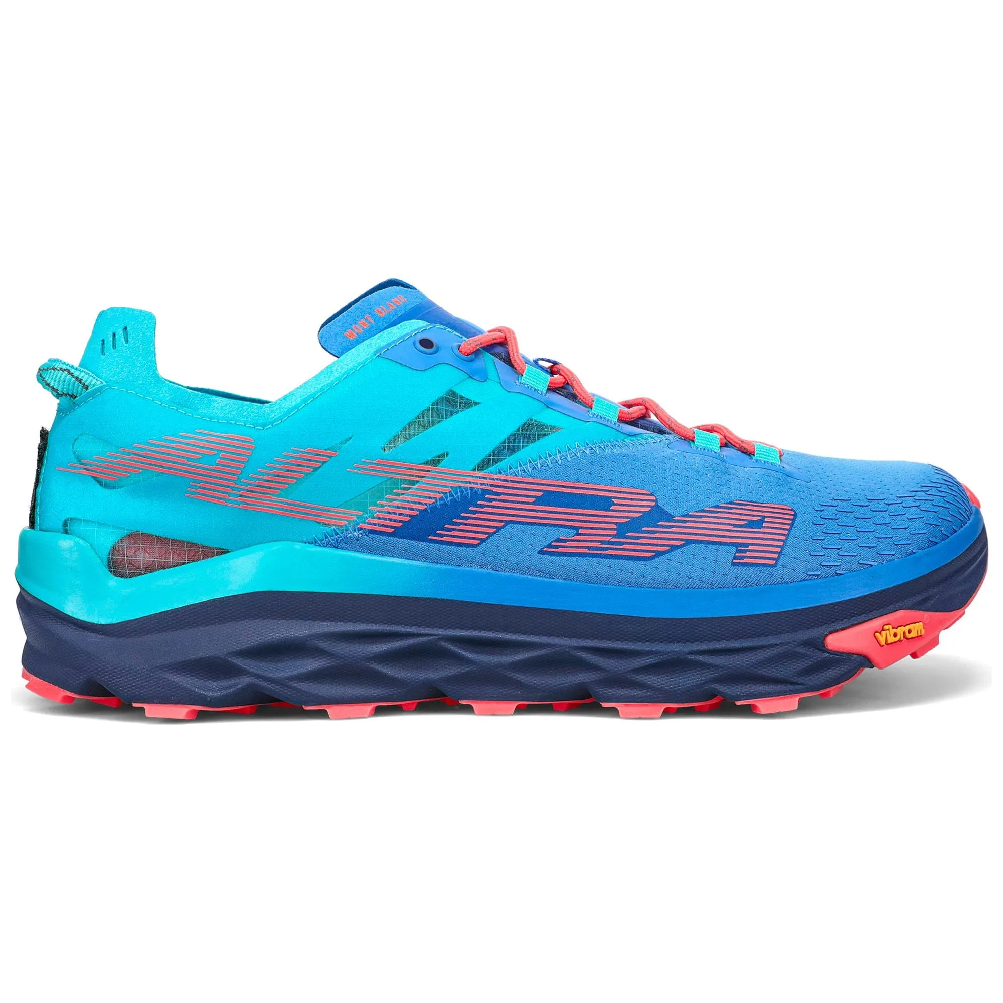 Altra Mont Blanc Mens Trail Running Shoes - Blue Altra men's shoe styles