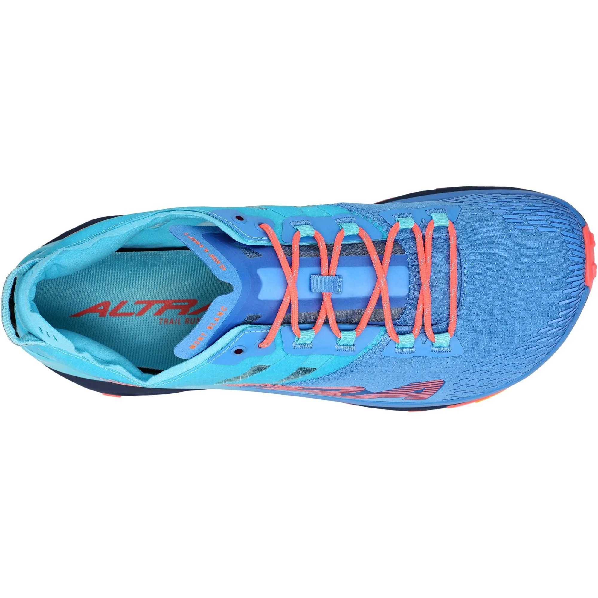 Altra Mont Blanc Mens Trail Running Shoes - Blue Mens Trail Trainers
