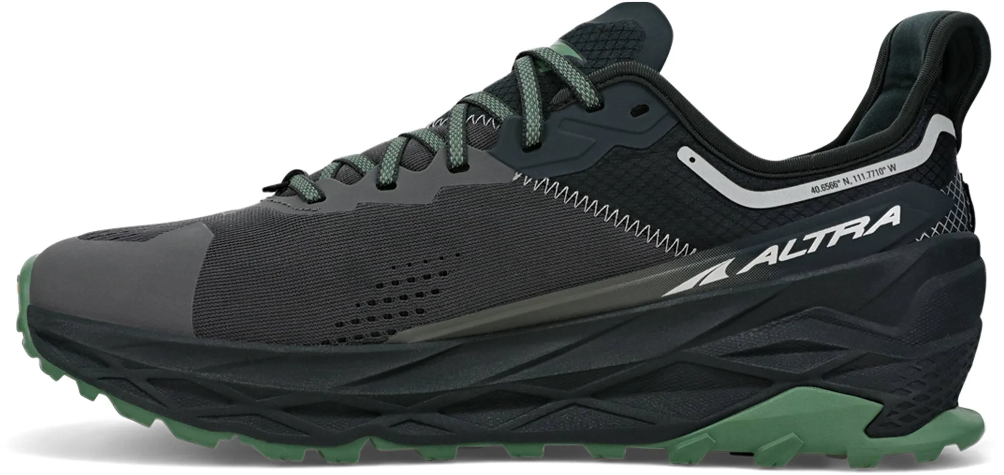 Altra Olympus 5 Mens Trail Running Shoes - Black Mens Trail Trainers