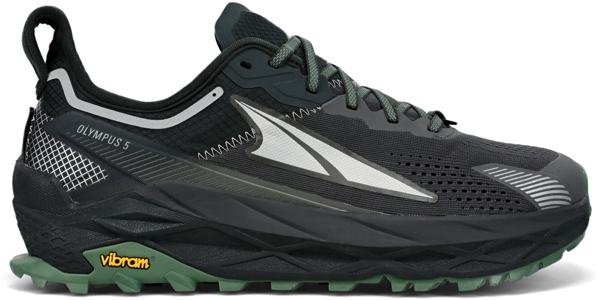 Altra Olympus 5 Mens Trail Running Shoes - Black Altra men's shoe styles