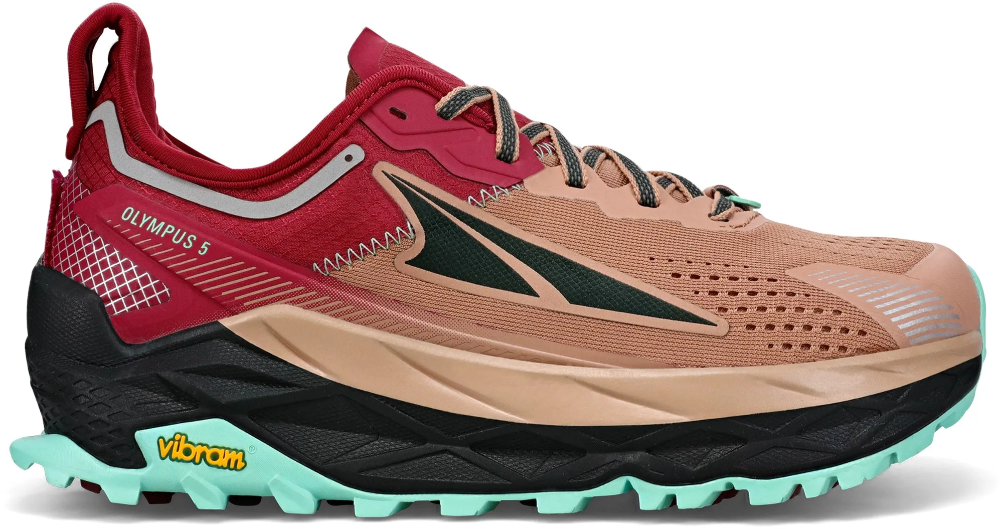 Altra Olympus 5 Womens Trail Running Shoes - Brown Altra women's shoes