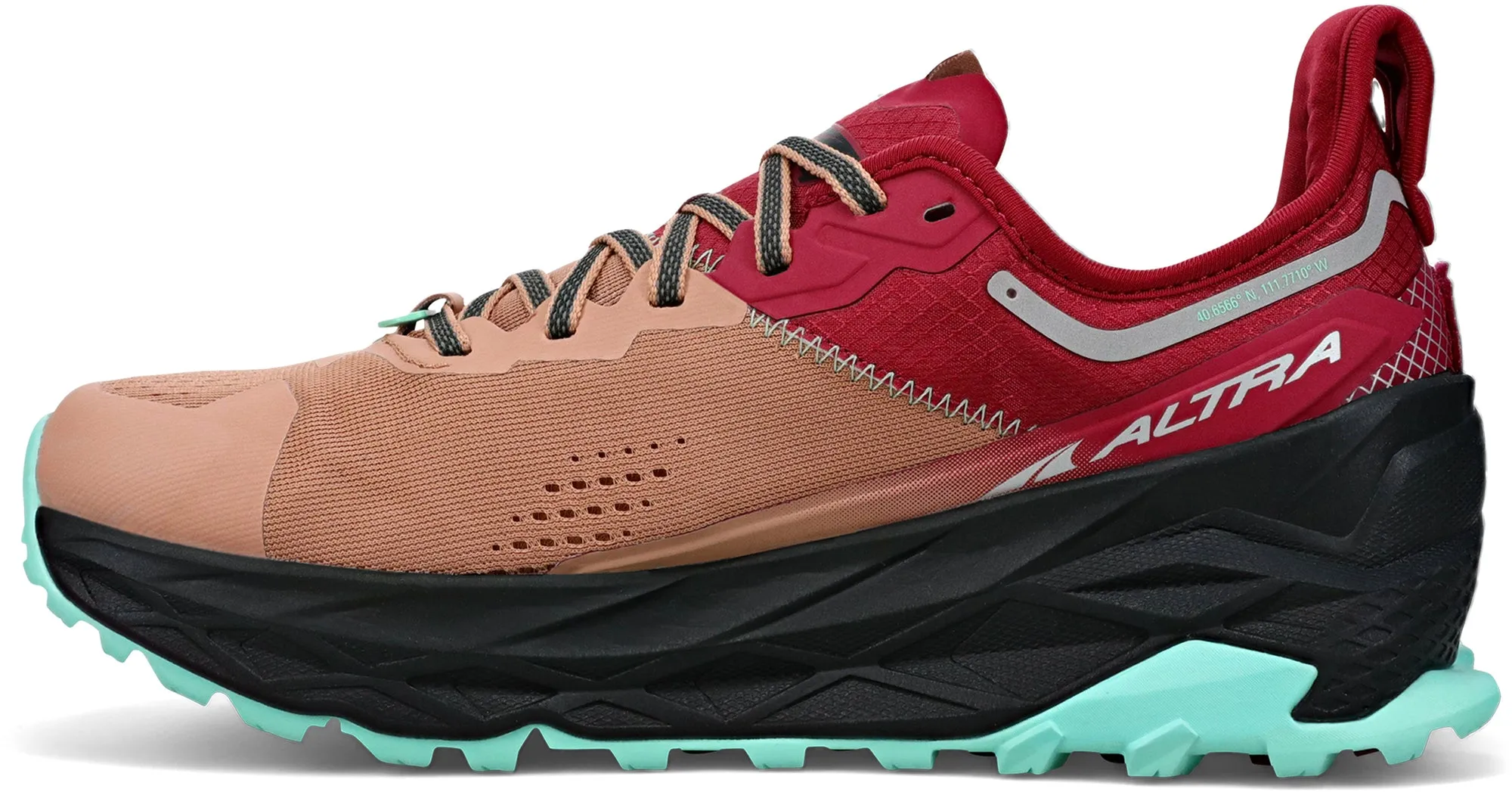 Altra Olympus 5 Womens Trail Running Shoes - Brown Womens Performance Shoes