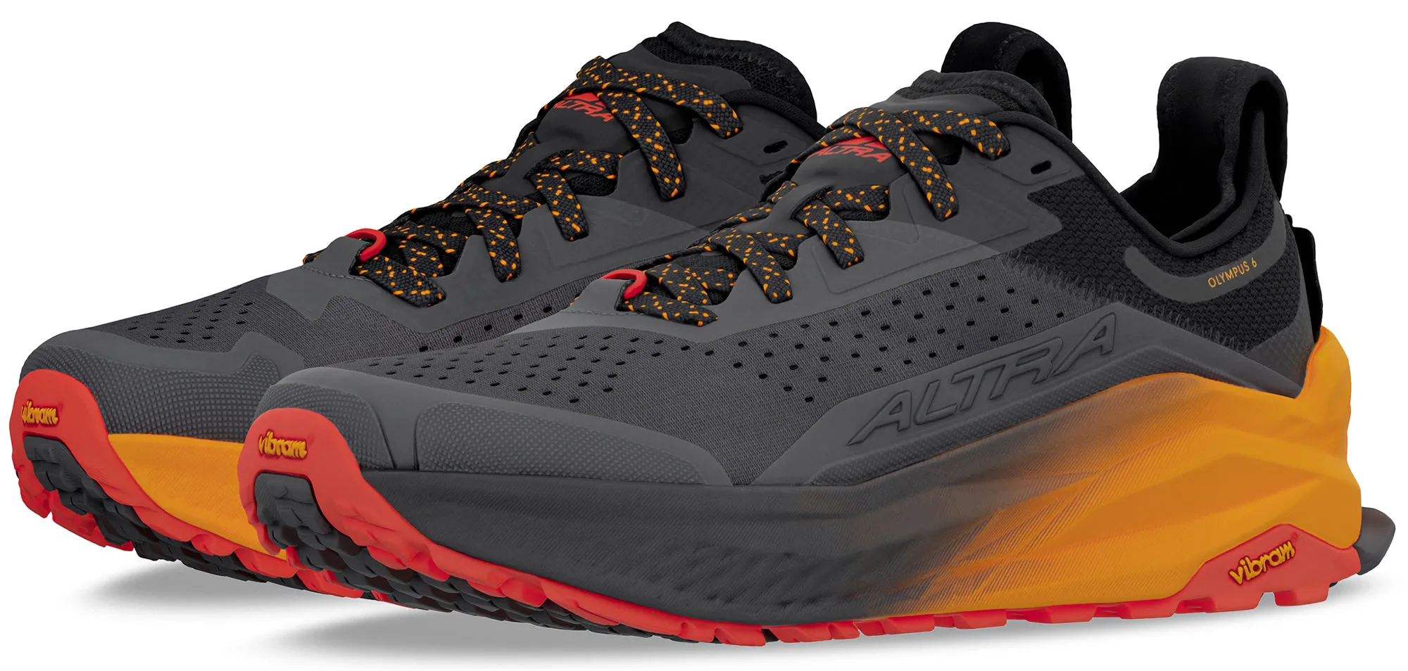 Altra Olympus 6 Mens Trail Running Shoes - Black Mens Trail Trainers