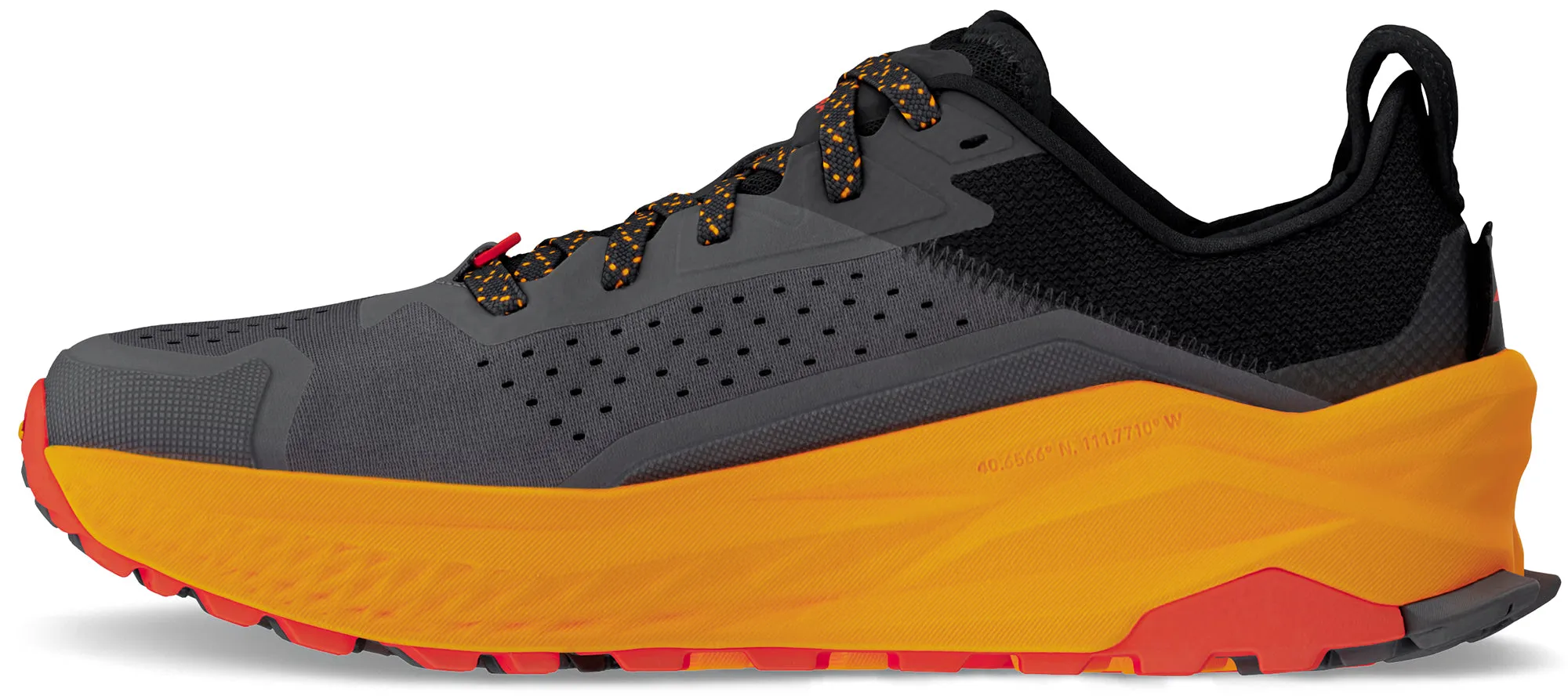 Altra Olympus 6 Mens Trail Running Shoes - Black Mens Trail Trainers