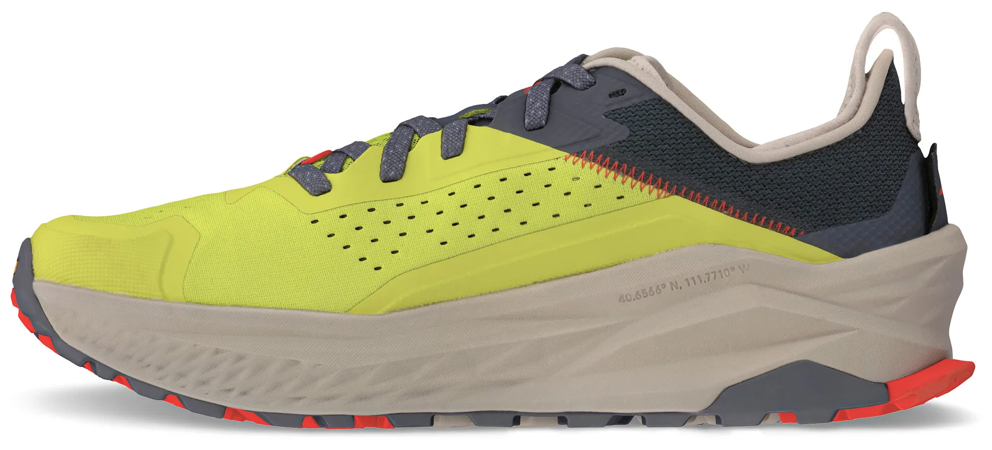 Altra Olympus 6 Mens Trail Running Shoes - Green Mens Trail Trainers