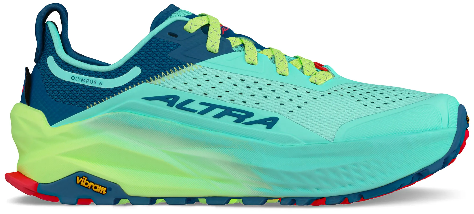 Altra Olympus 6 Womens Trail Running Shoes - Green Altra women's shoes
