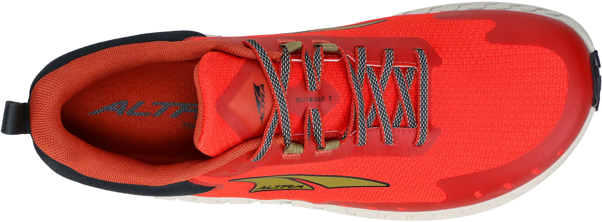 Altra Outroad 2 Mens Trail Running Shoes - Red Mens Trail Trainers