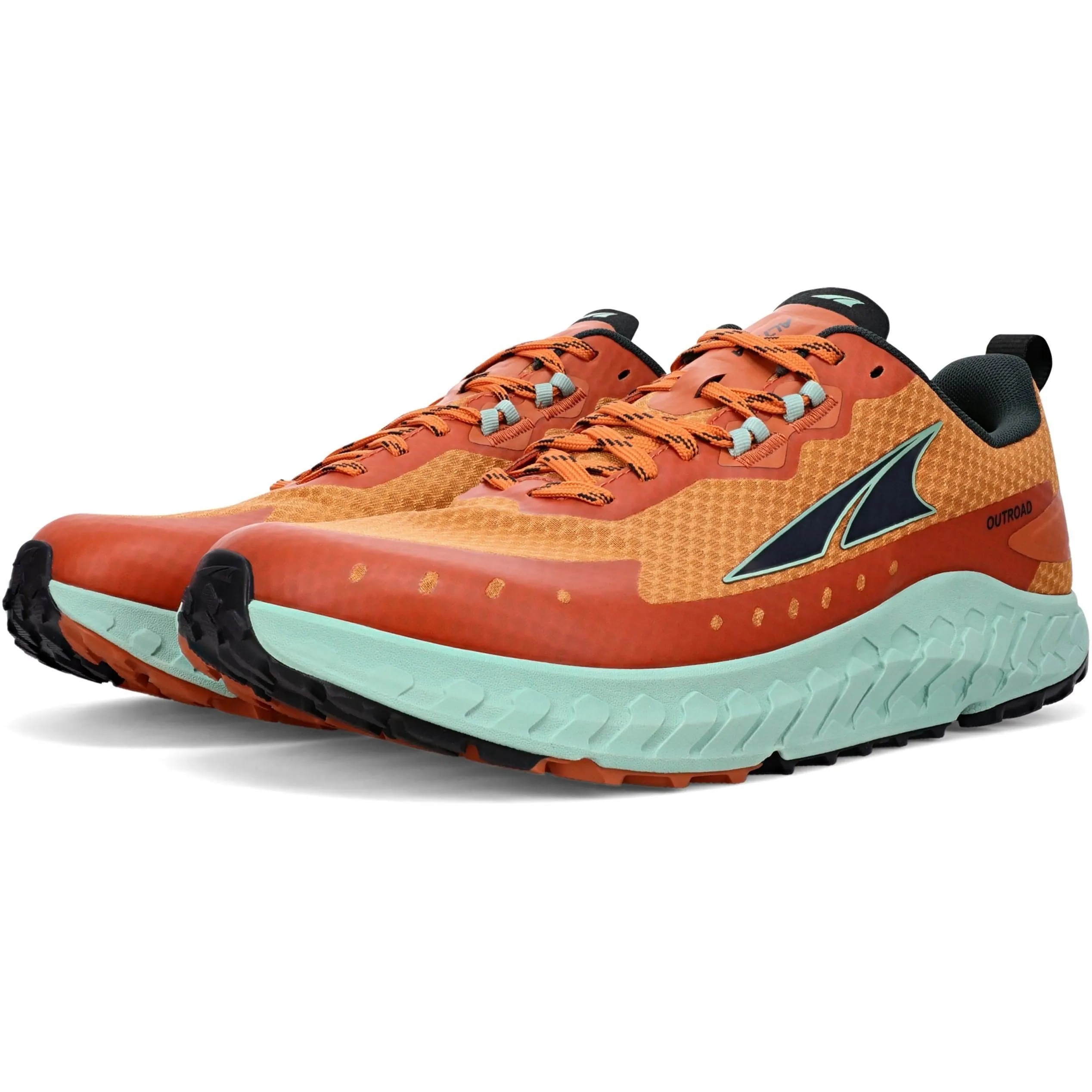 Altra Outroad Mens Trail Running Shoes - Orange Mens Trail Trainers