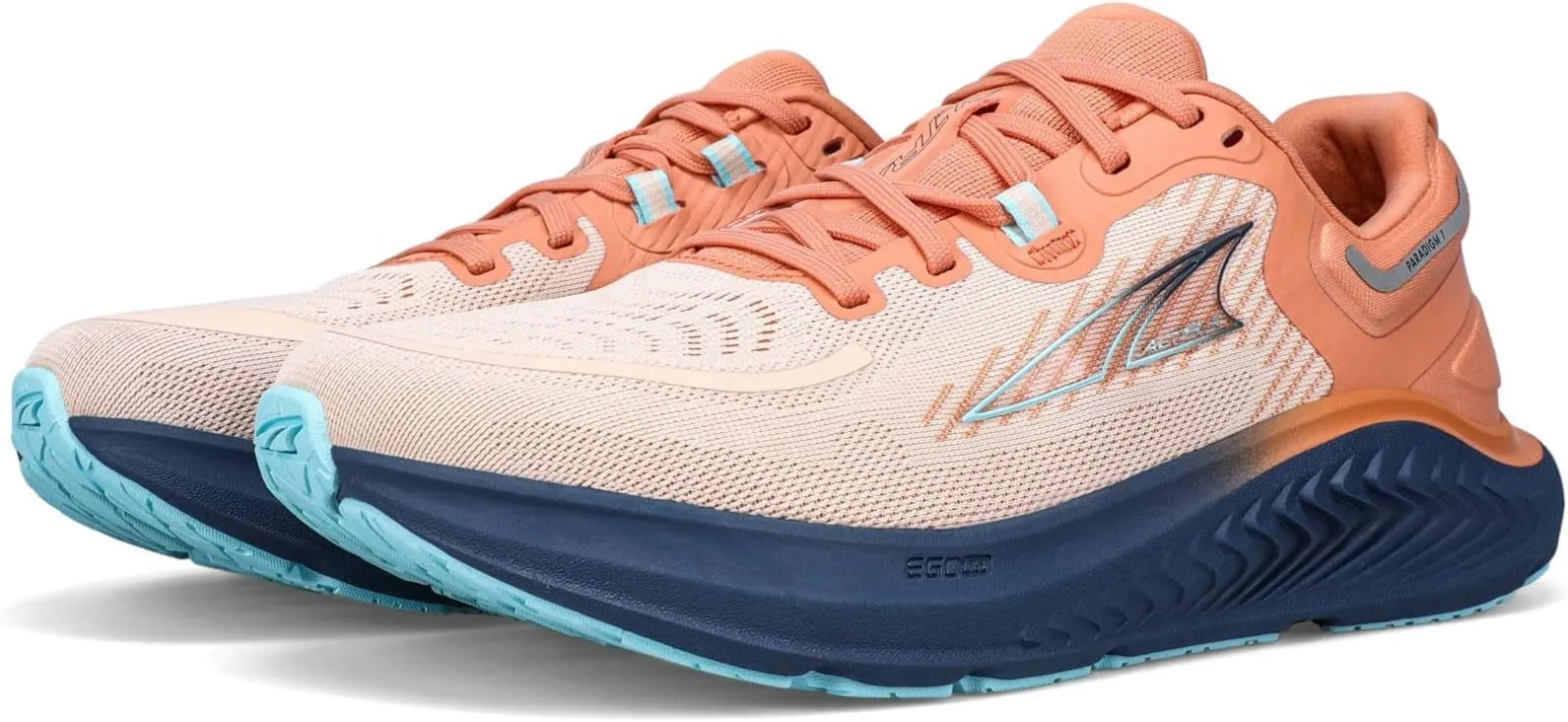 Altra Paradigm 7 Womens Running Shoes - Orange Womens Performance Shoes