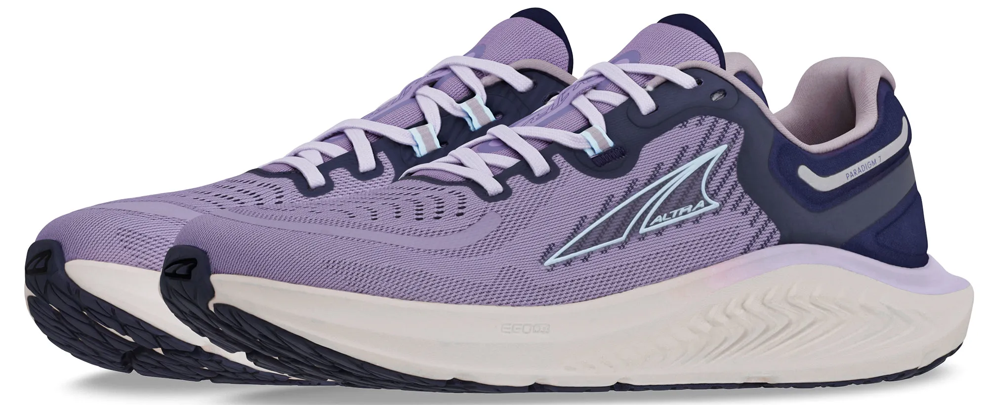 Altra Paradigm 7 Womens Running Shoes - Purple Womens Performance Shoes