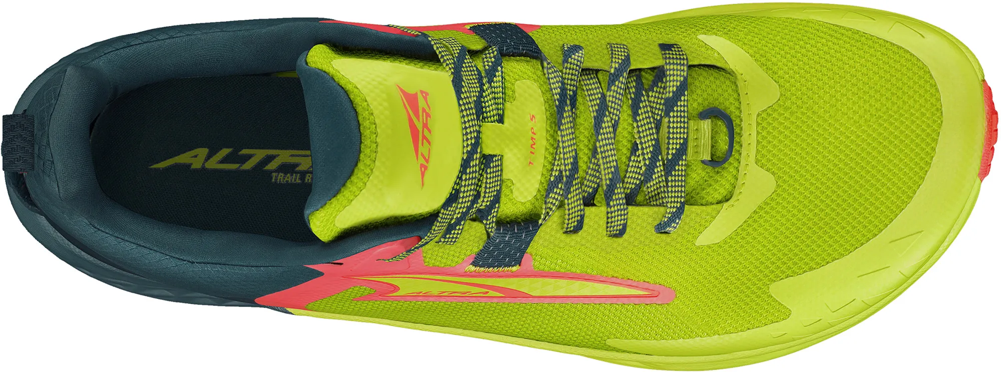 Altra Timp 5 Mens Trail Running Shoes - Green Mens Trail Trainers