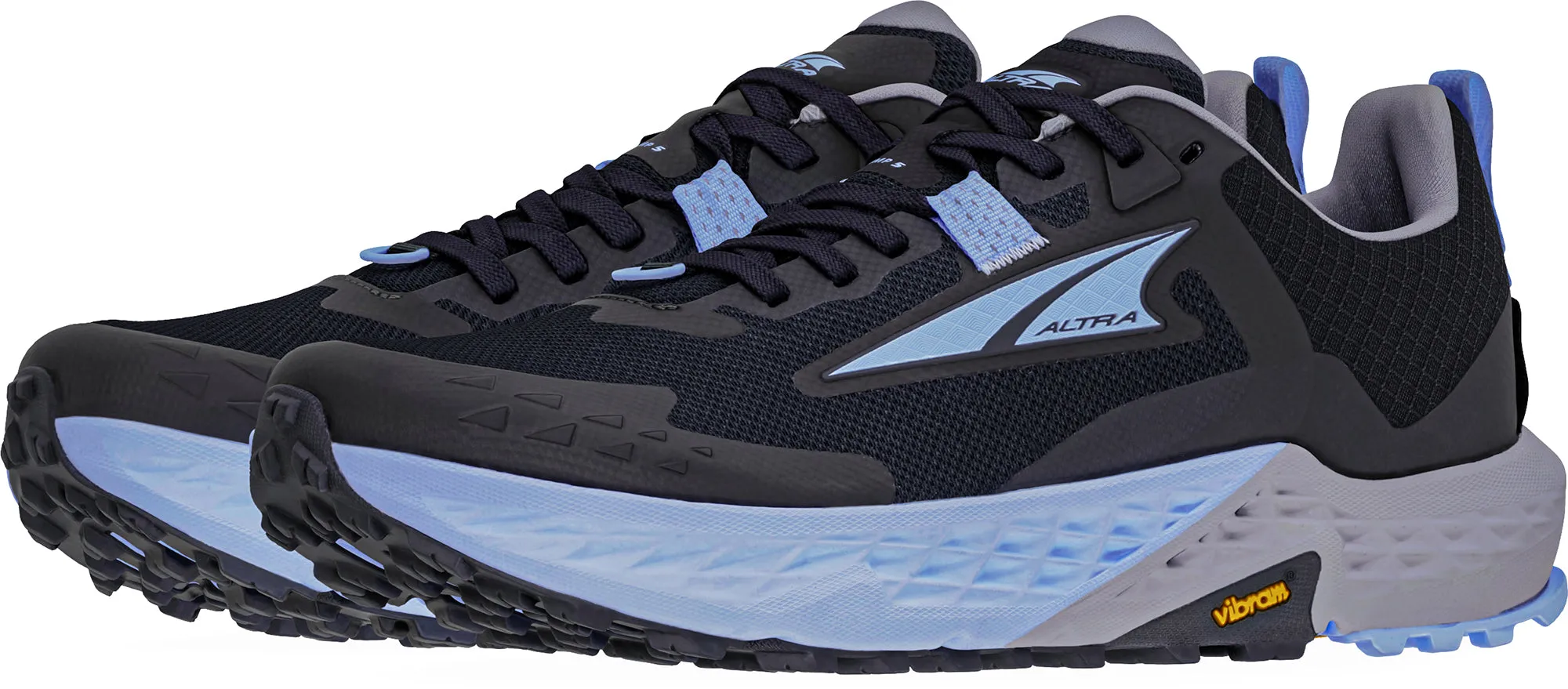 Altra Timp 5 Womens Trail Running Shoes - Blue Womens Performance Shoes