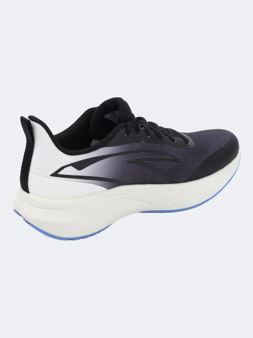 Anta Air Walker Men Running Shoes Black/White Mens Urban Style Comfort Shoes
