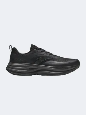 Anta Basic Men Running Sneakers Black Essential mens casual shoes for comfort