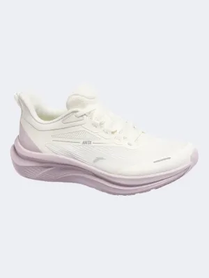 Anta Basic Women Running Shoes Beige/Light Pink Women's footwear styles