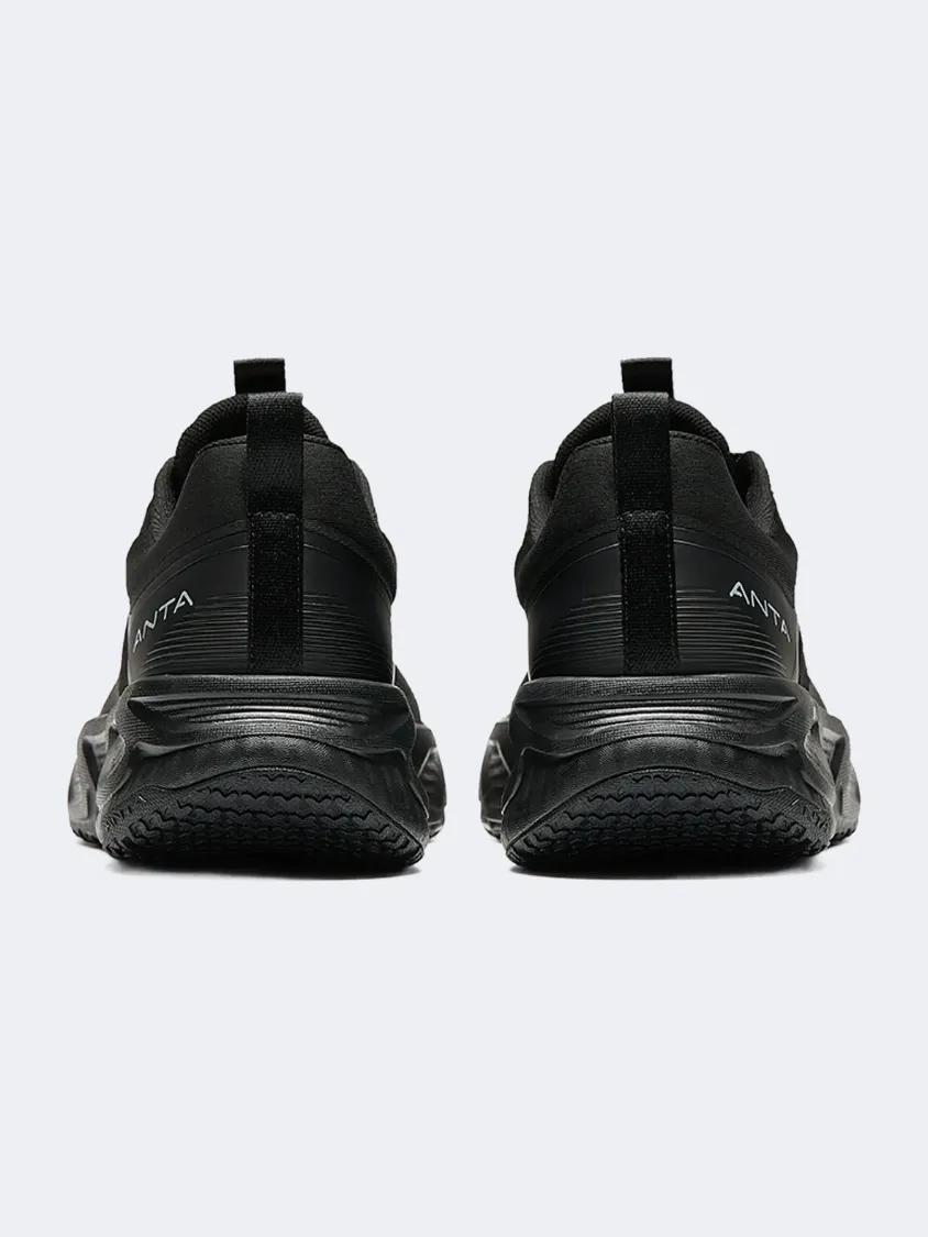 Anta Ebuffer 10 Men Training Shoes Black Mens Urban Style Comfort Shoes