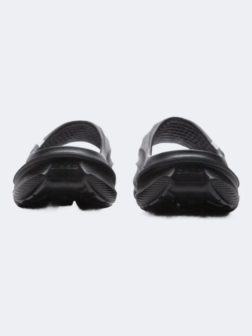 Anta Men Lifestyle Slippers Black/White Mens Urban Style Comfort Shoes
