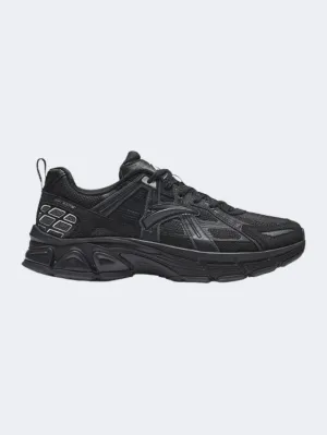 Anta Retro Men Running Sneakers Black/Grey/Silver Essential mens casual shoes for comfort