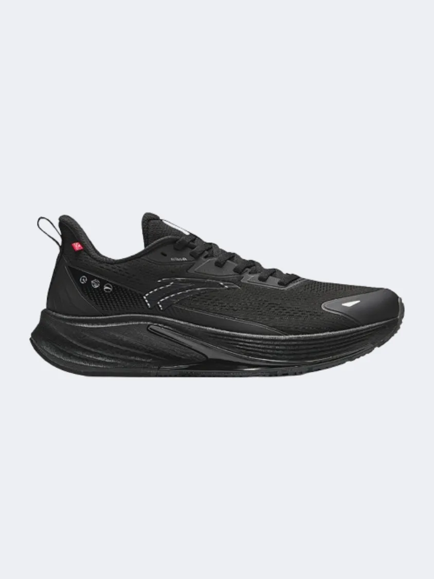 Anta Rocket 6 Men Running Sneakers Black Essential mens casual shoes for comfort