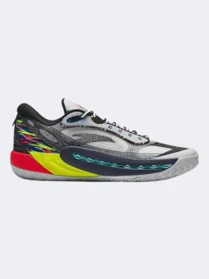 Anta Shock Wave 6 Men Basketball Sneakers Grey/Black Essential mens casual shoes for comfort