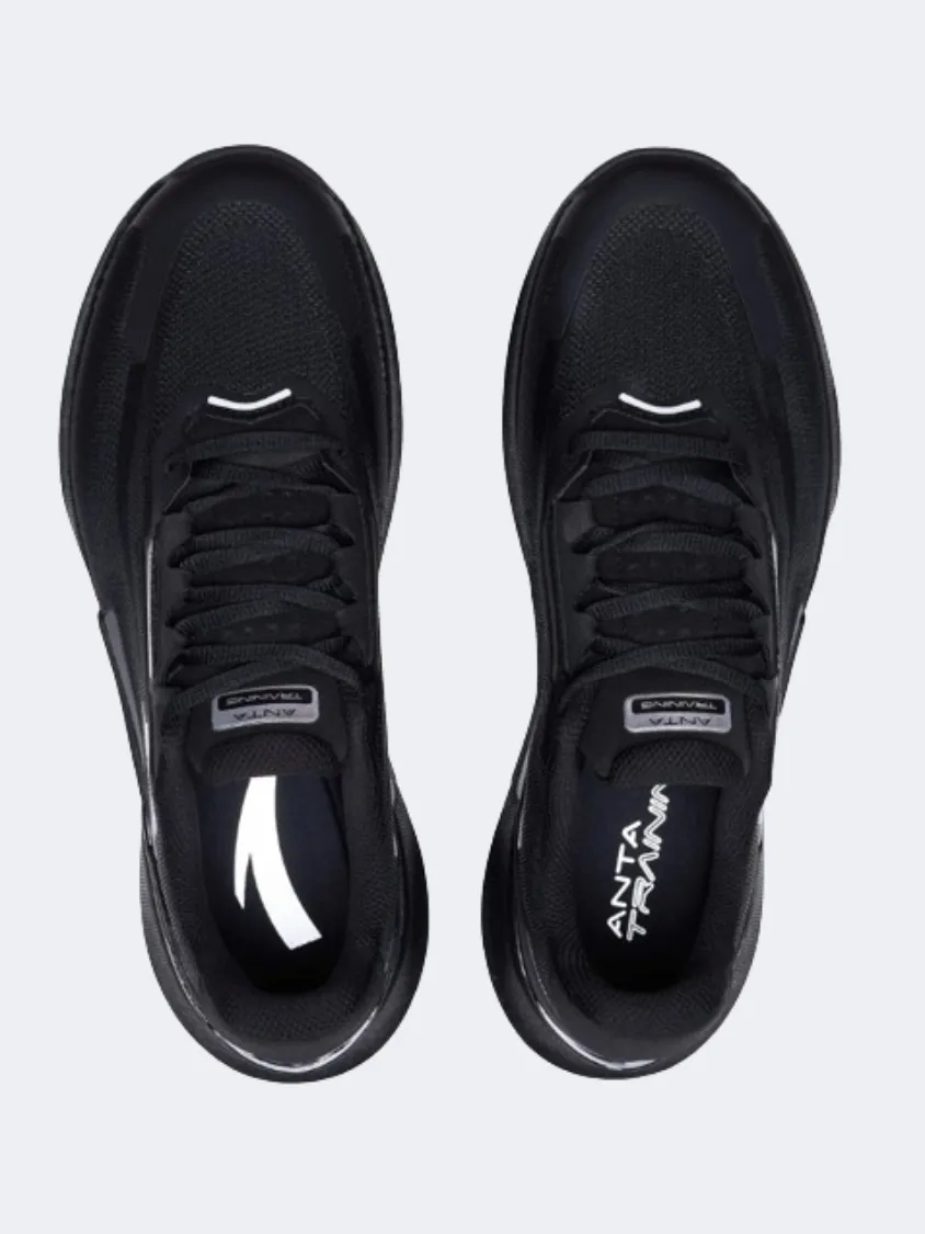 Anta Trainer Men Training Shoes Black Mens Casual Everyday Sneakers
