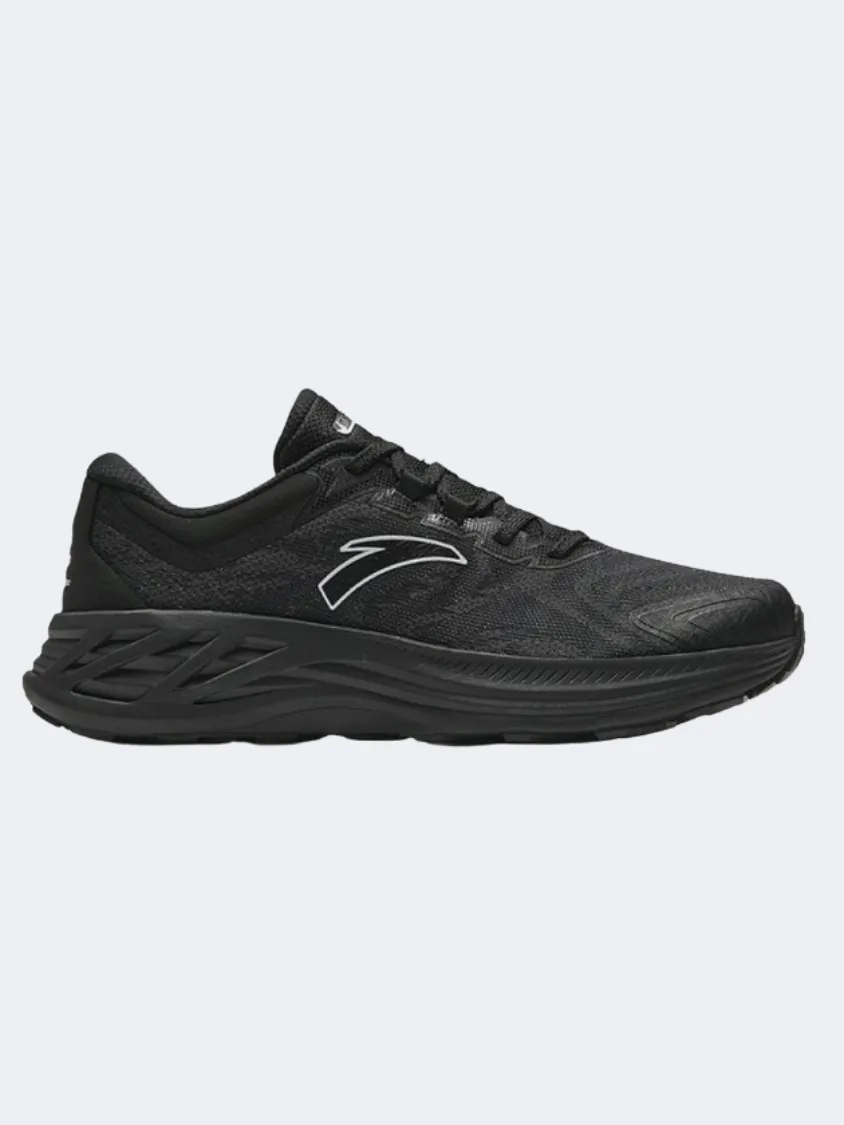 Anta Wanderer Men Running Shoes Black/Grey Mens shoes for everyday urban style
