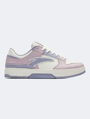 Anta X Game Women Lifestyle Shoes Beige/Pink/Purple Women's footwear styles