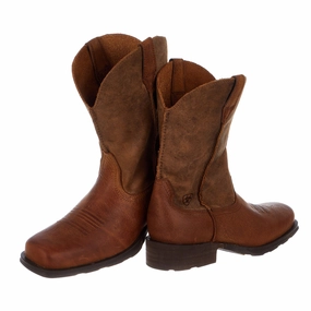 Ariat Rambler Wide Square Toe Western Cowboy Boot - Men's Ariat shoe styles
