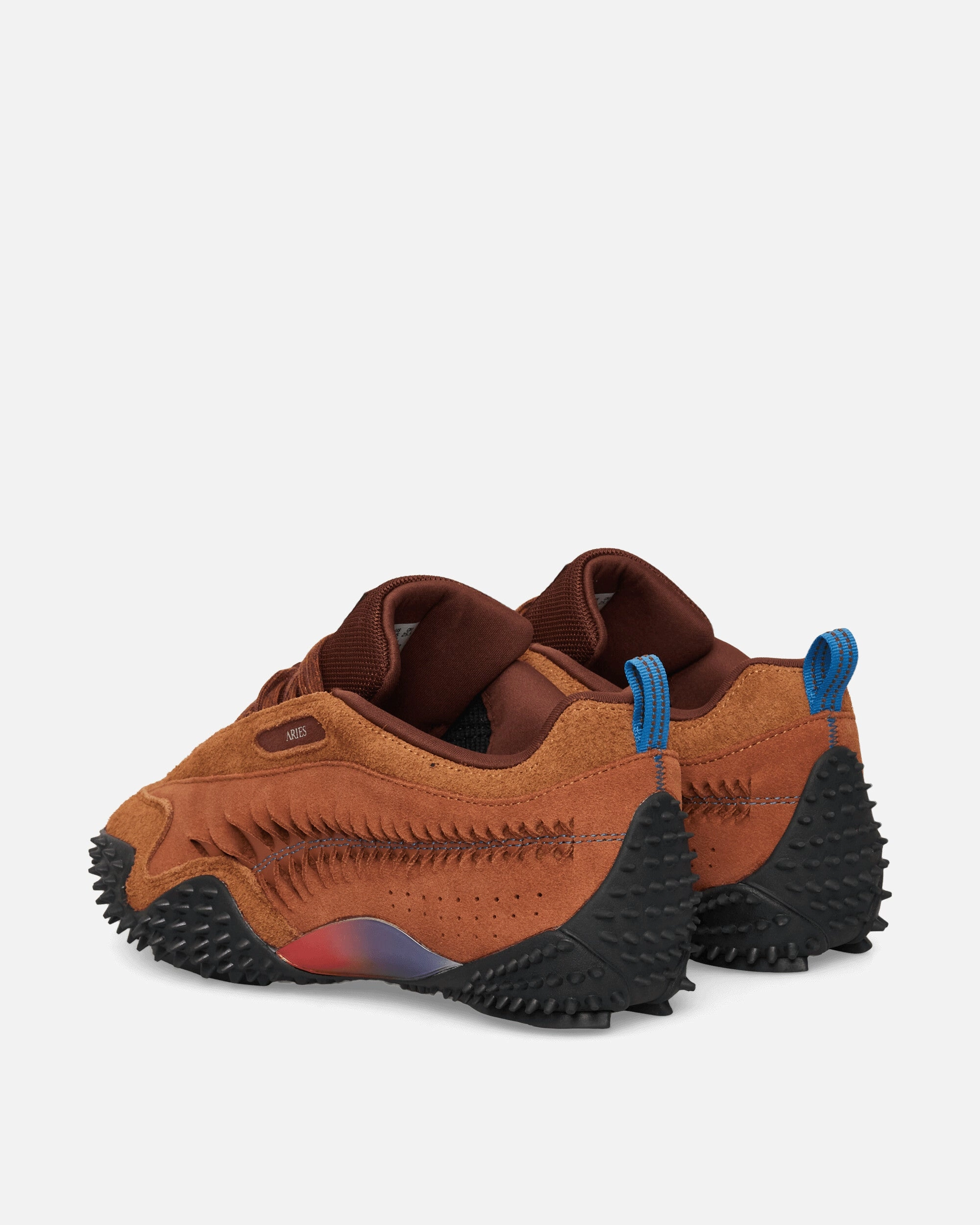 ARIES Mostro Craft Sneakers Mahogany / Teak Modern Athletic Shoes