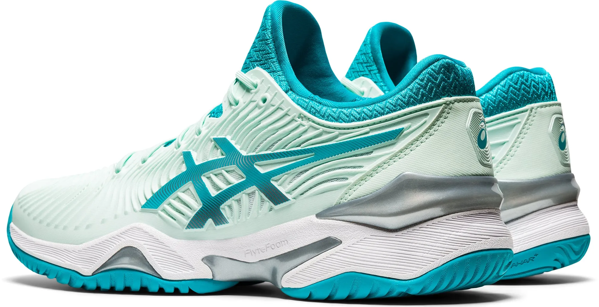 Asics Court FF 2 Womens Tennis Shoes - Green Performance Shoes